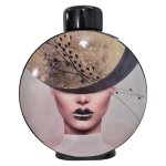 Habitat Decorative Ceramic Jar With Lid Portrait 28CM