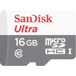 SanDisk Ultra Microsdhc Class 10 16GB White Gray