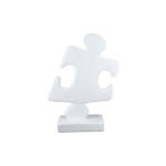 Sculpture Puzzle Resin Female White 38CM