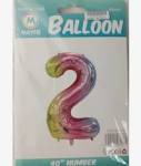 Casey 102CM Rainbow Balloon Number 2