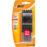 BIC Clic Black Medium Ballpoint Pens 8 Pack