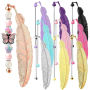 10 Pieces Diy Beadable Bookmarks Bulk Beadable Bookmarks Pendant Bar