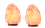 2PACK Himalayan Crystal Salt Lamp Natural 2-4KG With Metal MINI Wallpaper