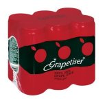Grapetiser 100% Sparkling Red Grape Juice 6 X 330ML
