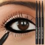 3pcs Waterproof Black Eyeliner Pencils - Smudge-Proof Long-Lasting & Beginner-Friendly Eye Makeup