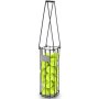 Tobwolf Portable Tennis Ball Hopper Basket Pickleball & Tennis Ball Collector Pickup Retriever With Handle For Easy Pickup & Carrying Ball Bucket C
