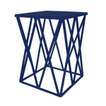 Tiffany Side Table - Saphire Blue