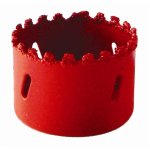 Tork Craft Hole Saw Carbide Grit 111MM - Red