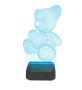 3D Bear Kids Night Light Bedroom Night Light Birthday Christmas Gift. Lamp