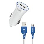 Loop’d USB Port Car Charger With Micro USB Cable – 10.5W