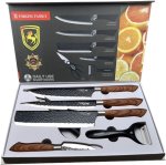 Kitchen Cooking Novelty Chef Quality Knife Set Of 7 Silicone Glove Kitchen Tool Set