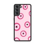 Custom Printed Tpu Cases - Samsung Galaxy S21 Samsung Galaxy S21 5G & 39 Pink Evil Eye& 39 By