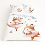 Ballerina Kids Duvet Set Foxy Vol In Blom