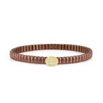 Extension Coloured Bracelet With Oval And Stones