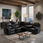 Ortho Power Recliner - Comfort Meets Modern Convenience - Brown