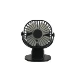 Rechargable Clip/table Fan FAN020 Black