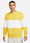 Nike M Nk Club Ft Crew Cb - Yellow