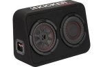 KICKER 48TCWRT672 Slim 6.75 Inch Subwoofer 300 Watts With Enclosure