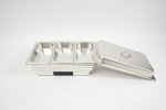 Electric Chafing Dish Buffet Set Stainless Steel Chaffing Server Set Chafer Catering Food Warmers For Catering Buffets 9L 9.51QT