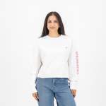 Ladies Heritage Crew Sweat White - 3XL