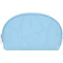 Clicks Pastel Heart Cut Out Cosmetic Bag Blue