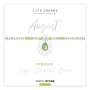 Birthstone Keepsake Bracelets - August