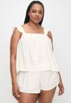Cotton On Plus Woven Babydoll Cami Set - Coconut Milk