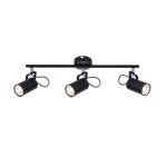 Mainty Metal Triple Spotlight Black
