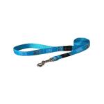 Rogz Fancy Dress Classic Lead - Beach Bum Large Turquoise Paw