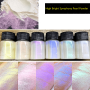 1BOTTLE Pearlescent Mica Powder Pigment Shiny White Symphony Mermaid Powder Car Resin Paint Resin Pigment For Diy Resin Dye Colorant