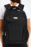 Powerland Laptop Backpack Or School Bag With Multiple Compartments Black Large