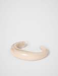 Andrea Resin Cuff Bangle - 0 Ivory