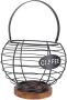 Coffee Pod Holder Organizer Pod Baskets Wire Metal Grid Coffee Capsule