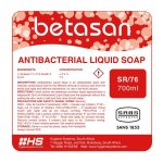 Betasan Antibacterial Liquid Hand Soap Refill 700ML – 6 Pack