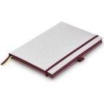 Lamy A5 Ruled Notebook - Black Purple And Silver Hardcover