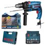 Bosch - Impact Drill Gsb 13 Re And Alpen Drill And Screwdriver Set 30 Piece