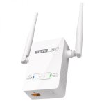 Totolink EX200 300MB 2.4G 1 X LAN 2 X Antenna Plug Mounted Range Extender