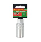 Tork Craft Socket Spark Plug 21MMX1 2" Crv
