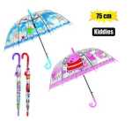 Umbrella Kiddies 8-RIB 4-ASSTD 75CM Dia