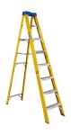 8 Step Single Sided Partial Fibre-glass Ladder