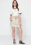 MINI Utility Skirt - Beige