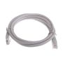 Netix CAT6 RJ45 Utp Ethernet Cable With Connectors- Cable Length 3 Metres Flylead Cable With CAT6 RJ45 To CAT6 RJ45 Strain Relief Boots Connectors