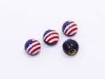Whee Valve Caps With American Flag Design - Autostyle Motorsport South Africa