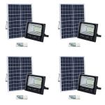 100W LED Solar Flood Light - Pack Of 4