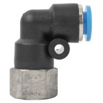 AirCraft Pu Hose Fitting Elbow 6MM-1 8" F