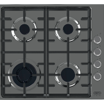 Defy DHG602 600MM Stainless Steel 4 Burner Slimline Hob Gas Hob - Side Control