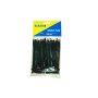 Dejuca - Cable Ties - Black - 100MM X 2.5MM - 100/PKT