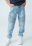 Cotton On Skinny Fit Moto Jean - Bells Light Blue