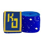 Kostudio 180 Inch Boxing Hand Wraps - Blue Celestial For Boxing Gloves Muay Thai Kickboxing Mma Boxing Equipment For Men And Wom
