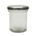 6PACK Cylinder Jar 8X6 Cm 125 Ml